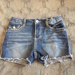 Dark Wash Jean Shorts